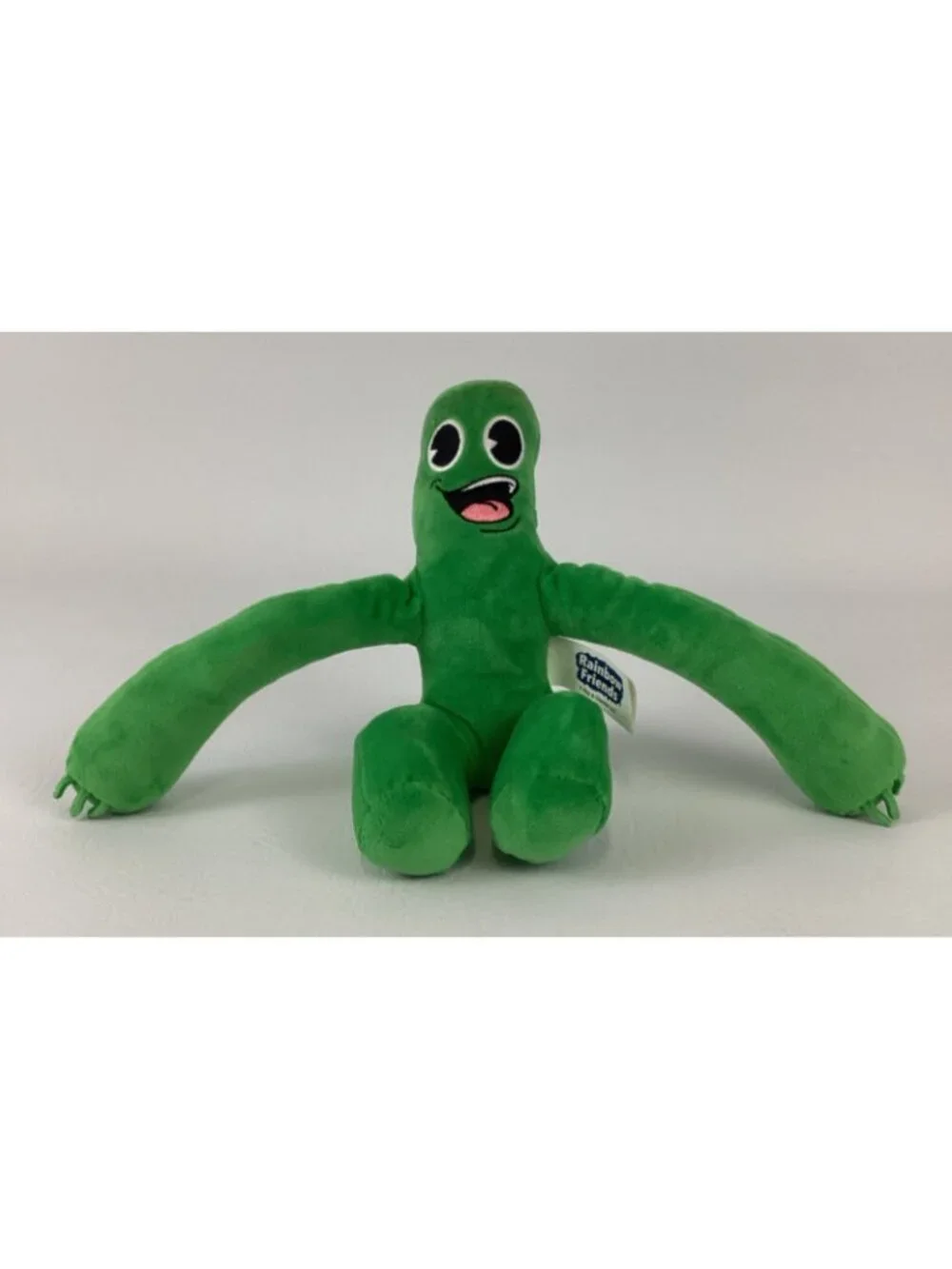 Phatmojo Rainbow Friends Green Monster Stuffed Animal Toy 8